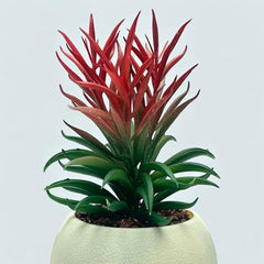 SKYGREEN Luxury Artificial Green Bonsai Tree with Stylish Decorative Pot for Modern Home, Office Desk & Shelf Decor | (BN-104)