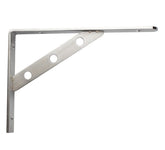 SYGA Stainless Steel Solid Thickened Triangular Bracket Wall-Mounted Rack Partition Support Layer Plate Support Bracket(4MM-200MM-LONG)