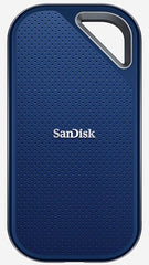 SANDISK Extreme Pro 1TB Portable External SSD, Up to 2000MB/s, USB-C, IP65 Water & Dust Resistant, 3m Drop Protection, Metal Enclosure, PC, Mac & Smartphone Compatible