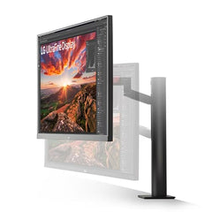 LG 32UR500K-B Ultrafine 32-inch 4K UHD (3840x2160) Computer Monitor HDR10 Built-in Speaker x2 OnScreen Control Reader Mode Flicker Safe Borderless Design HDMIx2 DisplayPort Black