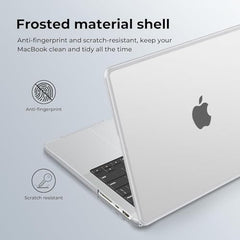 Meyaar Compatible with MacBook Neo Case 13 Inch A3404 with A18 Pro Chip 2026, Transparent Hard Shell Plastic Snap-On Protective Cover (Crystal Clear, for MacBook Neo 13” (A3404))