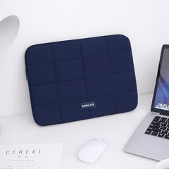 Linpr Puffy Laptop Sleeve 15-16 Inch, Laptop Carrying Case, Matte Blue