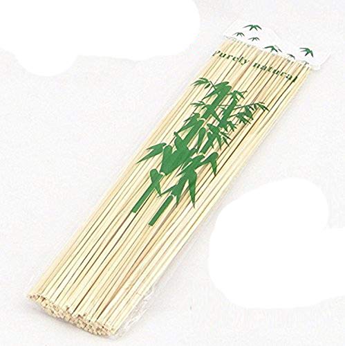SYGA Bamboo Skewers 10 Inches (400 Sticks)