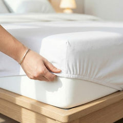 Utopia Bedding Waterproof Mattress Protector, Cotton Terry Fabric, King Size, Brown, Breathable & Elastic Fitted
