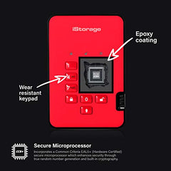 iStorage diskAshur2 256-bit 256GB USB 3.1 secure encrypted solid-state drive - Black IS-DA2-256-SSD-256-B