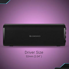 Zebronics ZEB-VITA Wireless Bluetooth 10W Portable Bar Speaker With Supporting USB, SD Card, AUX, FM, TWS & Call Function (Black)