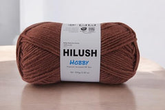 HILUSH Hobby,Wool Yarn dk Acrylic Hand Knitting Yarn Ball (100g/1 Ball),Suitable for Craft amigurumi Shade 001 (Sky Blue)