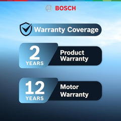Bosch 7 kg 5 Star Front Load Fully-Automatic Washing Machine, Antibacterial Tech, AI ActiveWater, 15 Wash Programs, 53L Large Drum, SoftCare Paddle, Silver, WAJ24266IN (2026 Model)