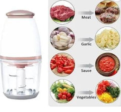 Aksh Enterprise Chopper For Kitchen | Meat Grinder Chop and Mince Vegetables, Meat, Blends Dips, Vegetable Chopper Electric | Food Processor