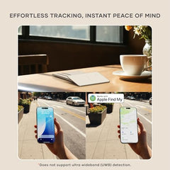 Satechi FindAll Wallet Card, Find My Compatible Tracker, Desert Rose