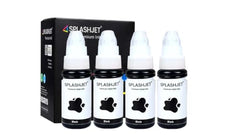Splashjet GI71 Compatible Ink for CN Pixma G2020, G2021, G2060, G2730, G3020, G3021, G4770, G1020, G1730, G3730, G1730, G1737, G2770, G3770 Printers - (PGBK x 135gm) (C/M/Y x 70gm) Bottle Set - 502368