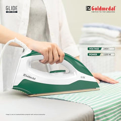 Goldmedal Glide 1100W Dry Iron | Non-stick Weilburger Premium