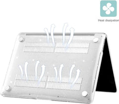 EooCoo Clear Case for Apple MacBook Pro 13 inch Cover M2 M1 2016-2022