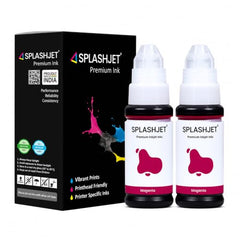 Splashjet GI71 Compatible Ink for CN Pixma G2020, G2021, G2060, G2730, G3020, G3021, G4770, G1020, G1730, G3730, G1730, G1737, G2770, G3770 Printers - (PGBK x 135gm) (C/M/Y x 70gm) Bottle Set - 502368