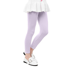 SYGA Girls Leggings, Soft & Stretchable Cotton Infant Toddler Leggings, Suitable for All Seasons, Size 11-12 Years(Pink)