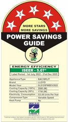 Lloyd 1 Ton 5 Star Inverter Split AC (5 in 1 Convertible, 100% Copper, Anti-Viral + PM 2.5 Filter, White with Graphic Design, GLS12I5FWBEV)