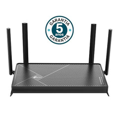 TP-Link Archer BE400 Dual-Band BE6500 WiFi 7 Router | 4K/8K Streaming 6.5 Gbps | 1× 2.5 Gbps WAN/LAN + 3× 1 Gbps LAN Ports + 1× USB 3.0 | 6 Antennas | Compatible with Alexa and Google Assistant