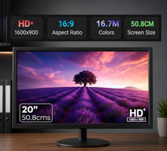 lavya Core i5 Desktop Computer PC | Gaming Pc Core i5-3 GEN (3670-Processor, 3.40 Ghz) 8 GB RAM | 256 GB SSD/RGB Keyboard+Mouse/20 Monitor/WiFi | HDMI| | USB 3.0 Windows 11 Pro & Office 21 Installed