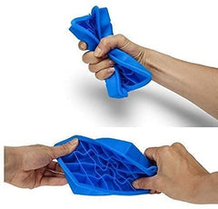 SYGA 24 Grid Cube Silicone Square Ice Cube Mold Tray Easy Release Square Shape Mini Stroage Tray Baby Food, Chocolate, Fruit Ice Cube Cocktail Whiskey Ice Tray Kitchen & Bar Accessories-Random Colour