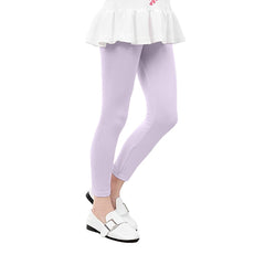 SYGA Girls Leggings, Soft & Stretchable Cotton Infant Toddler Leggings, Suitable for All Seasons, Size 11-12 Years(Pink)
