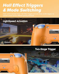 8bitdo Pro 3 Bluetooth Controller with TMR Joysticks, Interchangeable ABXY Buttons, Pro Backbuttons, Charging Station, Hall Effect Triggers for Switch/Switch 2, Windows, Apple, SteamOS, Android