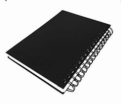 Brustro Artists Sketch Book Wiro Bound, A5 Size (5.8x8.3 inches), Landscape, 116 Pages, 160 GSM (Acid Free) | Ideal for Sketching,Shading,Drawing with Pencil,Charcoal,Graphite