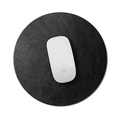 DailyObjects Orb Mouse Pad | Extended for Laptop, for PC, and Wireless Mouse | Handcrafted | Anti-Slip, Anti-Skid | Large Premium Vegan Leather Finish for Home, Office, Gaming - Tan