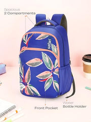 Safari Inkblossom School Bag For Girls, Capacity - 36L, 2 Compartments Backpack For kids