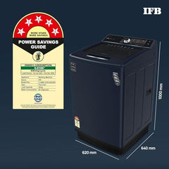 IFB 10 Kg 5 Star AI Powered Fully Automatic Top Load Washing Machine (TL S4RBS 10.0 Kg Aqua, Sparkle Silver, 2X Power Steam, 4 Years Comprehensive Warranty)
