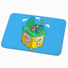 ESSENSI Mouse Pad for Laptop & Desktop | 9x7 Inch Anti-Fray Stitched Edges | Non-Slip Rubber Base | Desk Setup Accessory for Students, Gamers & Professionals (Big Things)
