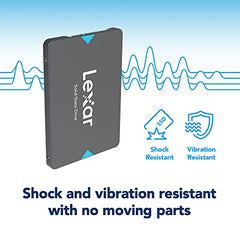Lexar NS100 2.5” SATA III (6GB/S) 512GB Internal Solid State Drive