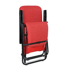 FURLAY Alloy Steel Recliner Chair Cloudy Apple Red