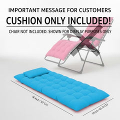 DADDY COOL Multipurpose Extra Long Rocking Chair Cushion for Outdoor and Indoor/Chair pad for Home & Office Chair Filling 18 x 50 Inch Pack of 1 Dark Green (Only Cushion)