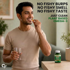 Carbamide Forte Multivitamin Tablet for Men with Probiotics & Salmon Omega 3 fish Oil Capsules | Salmon Fish Oil Omega 3 Capsule 1000mg and Multivitamin Tablets Combo | 60 Tablets + 60 Softgels