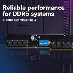 Crucial 32GB DDR5-5600 SODIMM CL46 (16Gbit)