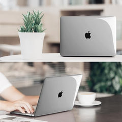 Saco Case for MacBook Air 13 Inch (2010-2017, Models A1466/A1369) – Hard Shell Plastic Protective Cover, Compatible with Old Version Mac Air 13 Inch - Crystel Grey