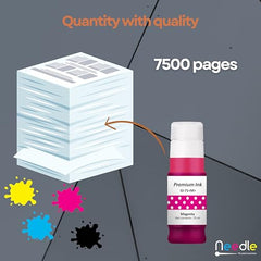 Needle GI 71 Compatible Refill Ink | Made in India | (CMYK 4x1 KG with EazyFill Cap) for Canon Pixma G1020 G2020 G3020 G2060 G3060 G1737 G2770 G3770 G4770 G1730 G2730 G3730 Printers
