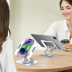 EDNITA ( 2Pcs Mini Laptop Stand for Desk | Portable Metal PC Desk Stand, Aluminium Cooling Pad Mini Clip Compatible with MacBook Apple Laptop, Lenovo, Dell, Hp, Acer & Other Laptops (Black)