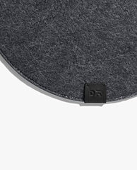 DailyObjects Orb Mouse Pad | Extended for Laptop, for PC, and Wireless Mouse | Handcrafted | Anti-Slip, Anti-Skid | Large Premium Vegan Leather Finish for Home, Office, Gaming - Tan