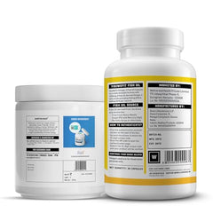 Wellcore Creatine with Omega 3 Capsules Triple Strength (Creatine 122g Fruit Fusion & 30 Capsules Omega) | 1250mg Triple Strength | EPA + DHA | Enhanced Muscle Strength |