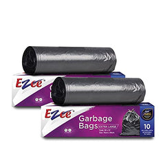 Ezee Garbage Bag - 20 Pieces (Pack of 2, Extra Large, 30 inches x 50 inches)