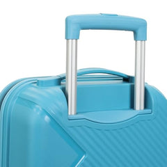 Kamiliant by American Tourister ATHER | Printed Trolley Bag Set of 3 (55+68+79 cms) for Travel|Hard Case Polypropylene (PP) Suitcase|360° 8-Wheel Spinner Luggage Trolley|Combination Lock | Black