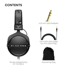 beyerdynamic DT 770 Pro X Over-Ear Studio Headphones for Recording and Monitoring (Closed) Handmade in Germany