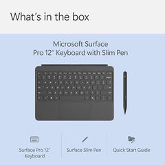 Microsoft Surface Pro 12" Keyboard with Pen Bundle Slate - EP2-33040