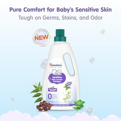 Himalaya Germ Free Baby Laundry Detergent with Plant Based Cleansers & Biodegradable Ingredients (Pouch, 500 ML)