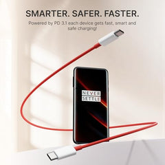 100w Fast Charger Adapter & USB-A to Type C Cable Combo, Compatible with OnePlus, Realme, Xiaomi, Redmi, Oppo, Vivo & Other Smartphones, Type C Charger Supports Dash, Warp, Vooc, SuperVooc by AILKIN