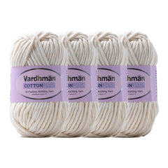 Vardhman Cotton Plus Cotton Acrylic Super Bulky Yarn 16 Ply | Pack-1