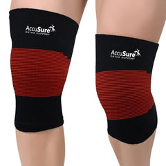AccuSure Premium Knee Support for Men & Women –Compression Brace with 1-Year Warranty for Pain Relief, Arthritis, Injury Recovery, Sports, Running & Joint Stability -Small