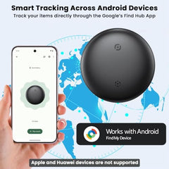 TECPHILE Wireless GPS Tag Tracker for Android, Bluetooth Tracker, Find My Hub App Compatible, Bluetooth Tracking up to 30m, Anti-Loss Alert, Loss Item Finder (Pack of 1)