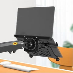 Gadget Wagon 10-17 inches Laptop VESA Holder Tray Stand Mount Compatible with Any Type of VESA Monitor Stand